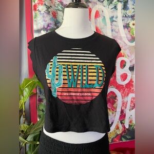 NASHVILLE ✨Rare✨ Wildhorse Saloon Cropped Tee